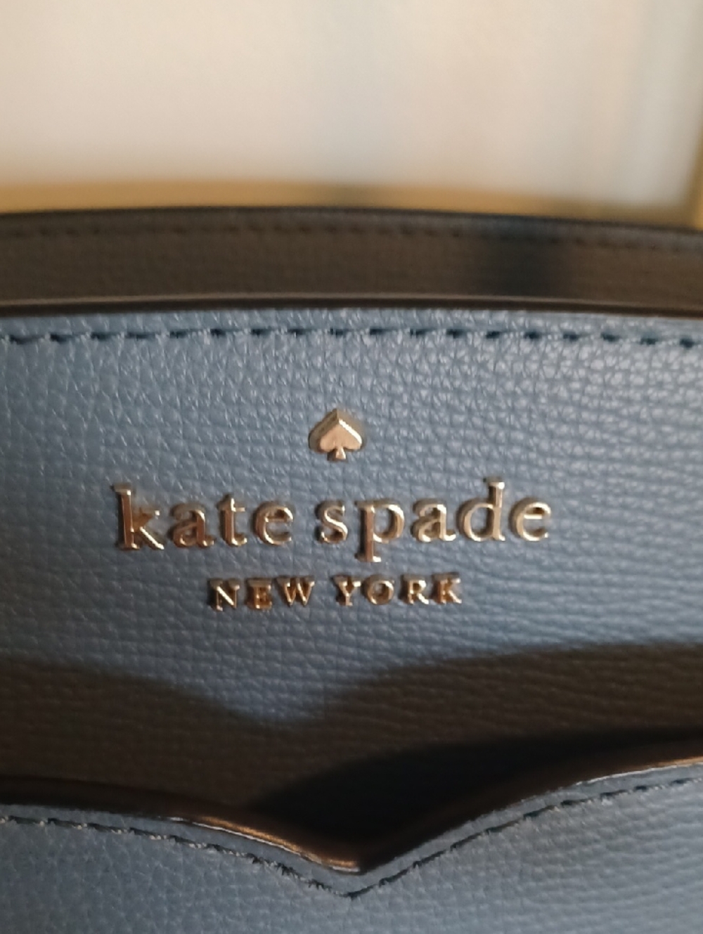 NWOT ** Kate Spade Frannie Scotch Pine Blue Medium Satchel - Picture 4 of 13